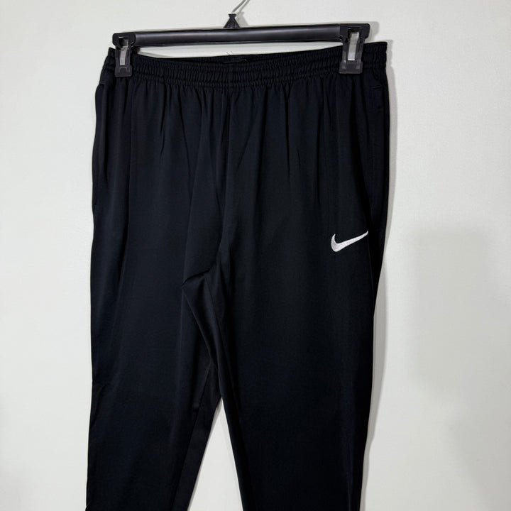 NIKE DRI FIT SKINNY FIT SPORT TROUSER WITH SIDE ZIP POCKETS BLACK COLOUR