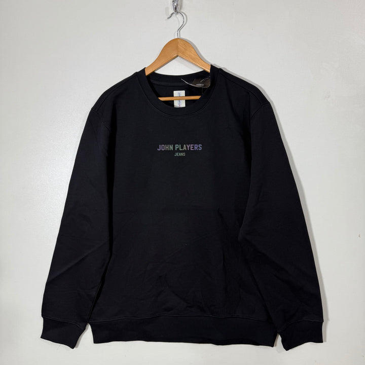 JOHN PLAYERS JEANS SWEATSHIRT BRAND NEW BLACK COLOUR