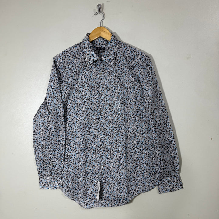 VAN HEUSEN SLIM FIT PRINTED CASUAL COTTON SHIRT BRAND NEW