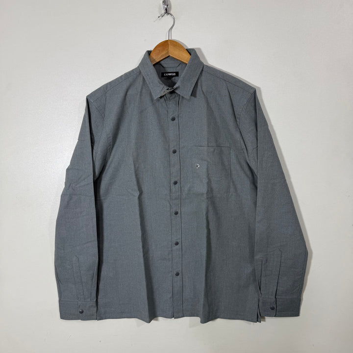 EXPRESS WINTER TECH BUTTON SHIRT BRAND NEW WITH STRETCH