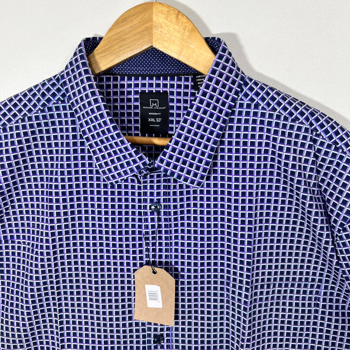MICHAEL STRAHAN CASUAL COTTON SHIRT