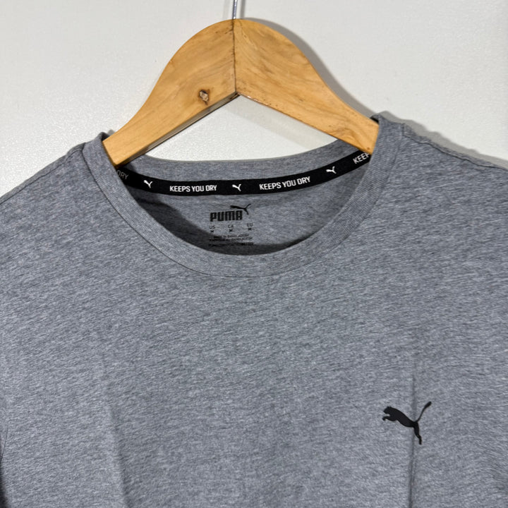 PUMA COTTON TSHIRT GREY COLOUR