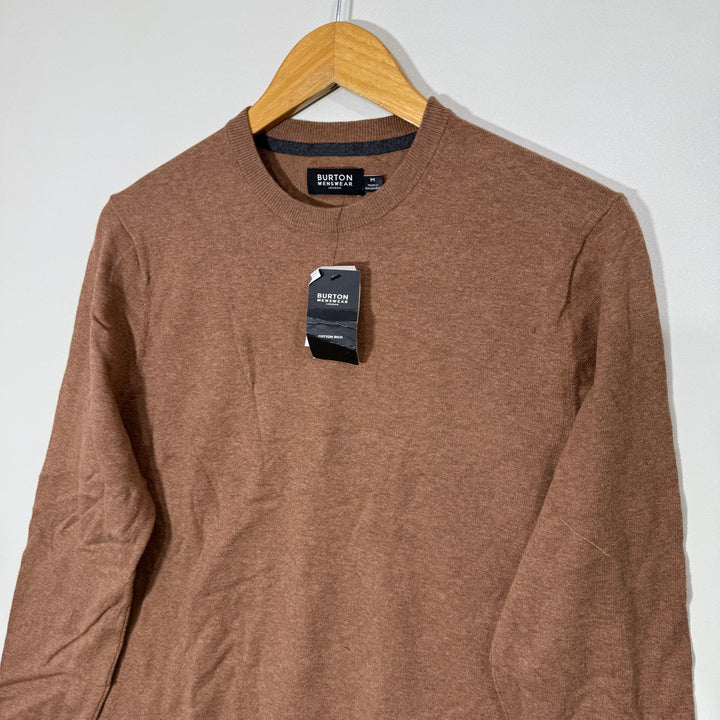 BURTON MENSWEAR LONDON COTTON SWEATER BRAND NEW
