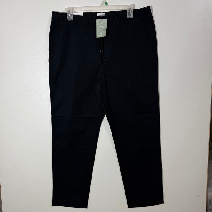 H&M SLIM FIT COTTON JOGGER PANT BRAND NEW WITH STRETCH BLACK COLOUR