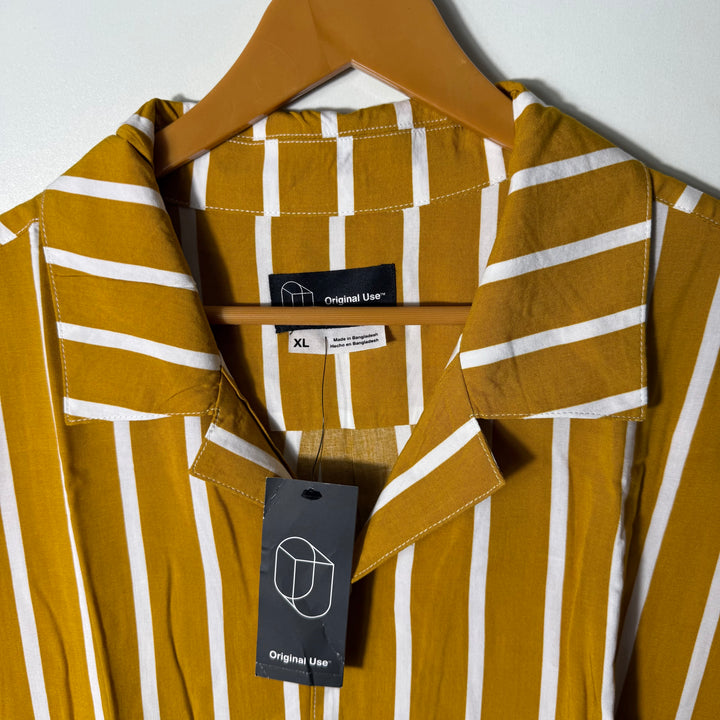 ORIGINAL USE CUBAN COLLAR HALF SLEEVES HAWAI SHIRT BRAND NEW