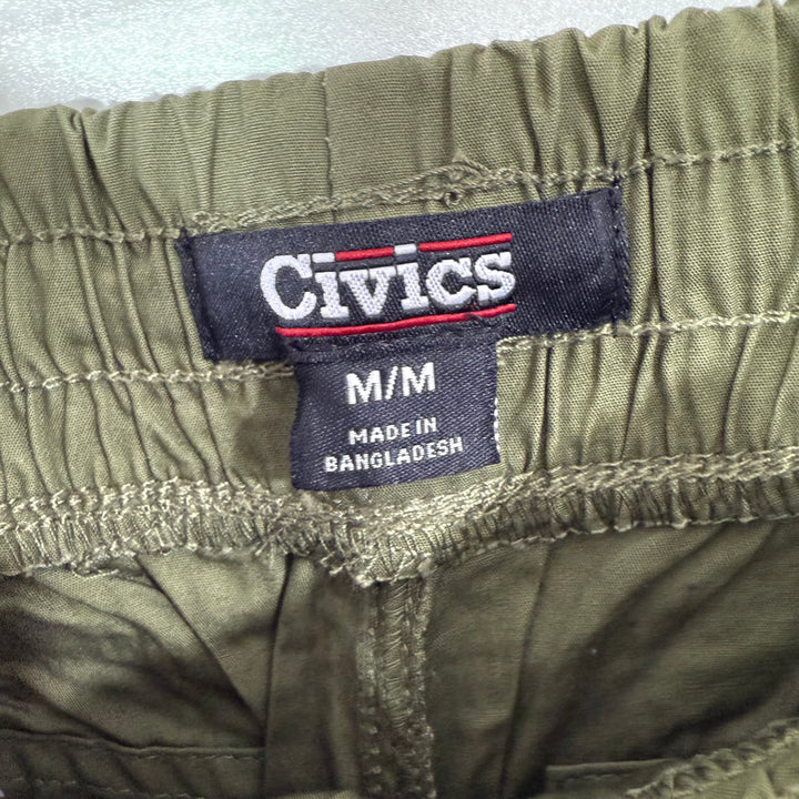 CIVICS CARGO COTTON SHORT GREEN COLOUR