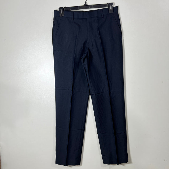 MARKS & SPENCER STRAIGHT FIT DRESS PANT BLUE COLOUR
