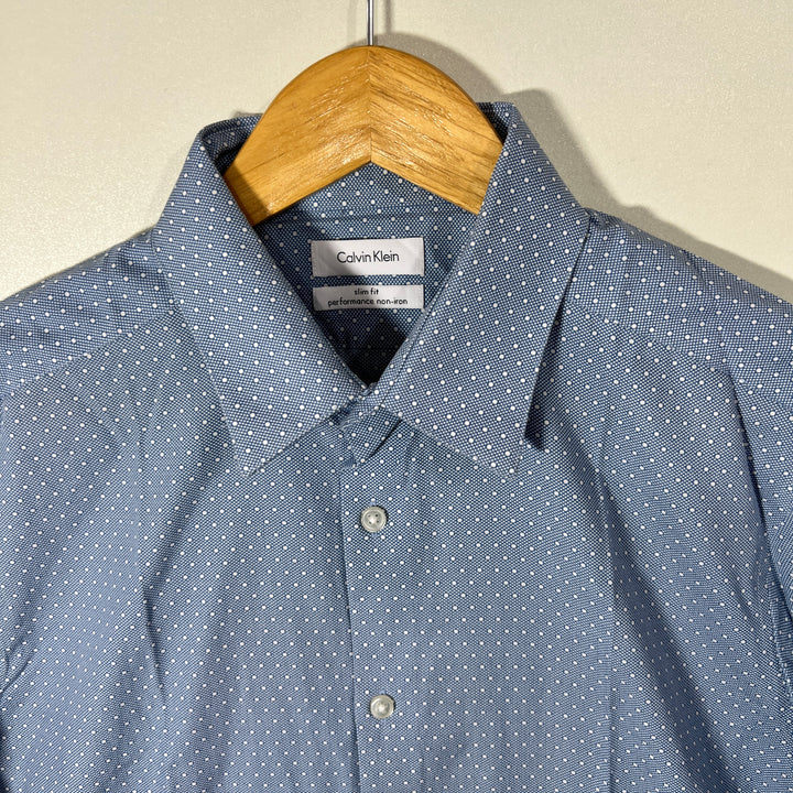 CALVIN KLEIN SLIM FIT SEMI FORMAL SHIRT