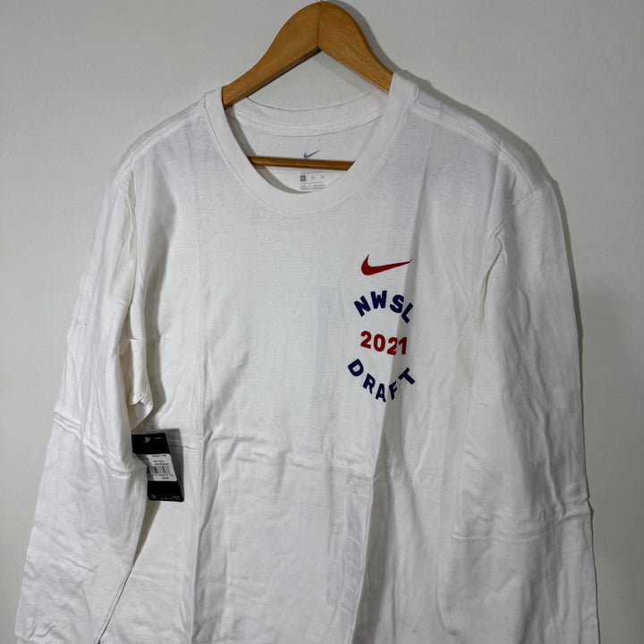 NIKE LONG SLEEVES COTTON TSHIRT BRAND NEW