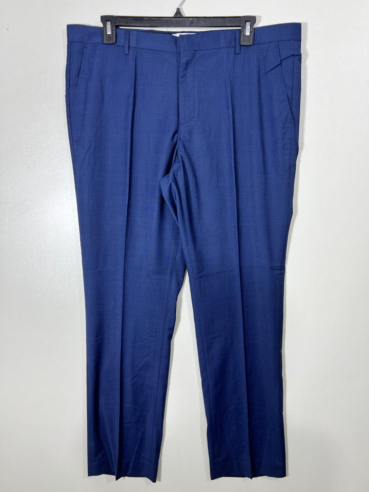 YD SKINNY FIT CHECKERED DRESS PANT WITHOUT STRETCH