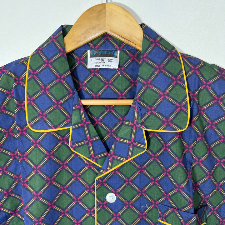 GRANDWAY WOMEN COTTON SHIRT SHORT NIGHT SUIT