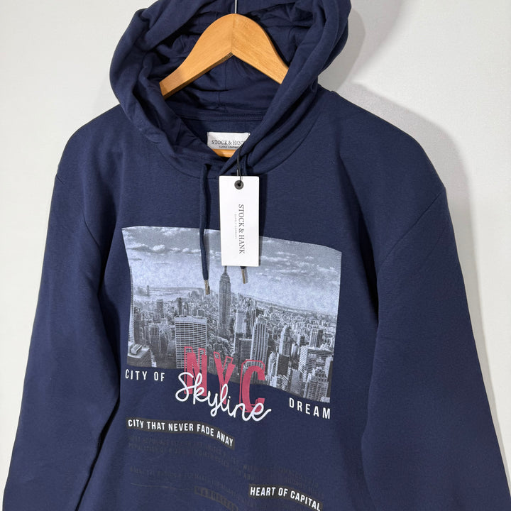 STOCK & HAWK SWEAT HOODIE BRAND NEW INNER FLEECE