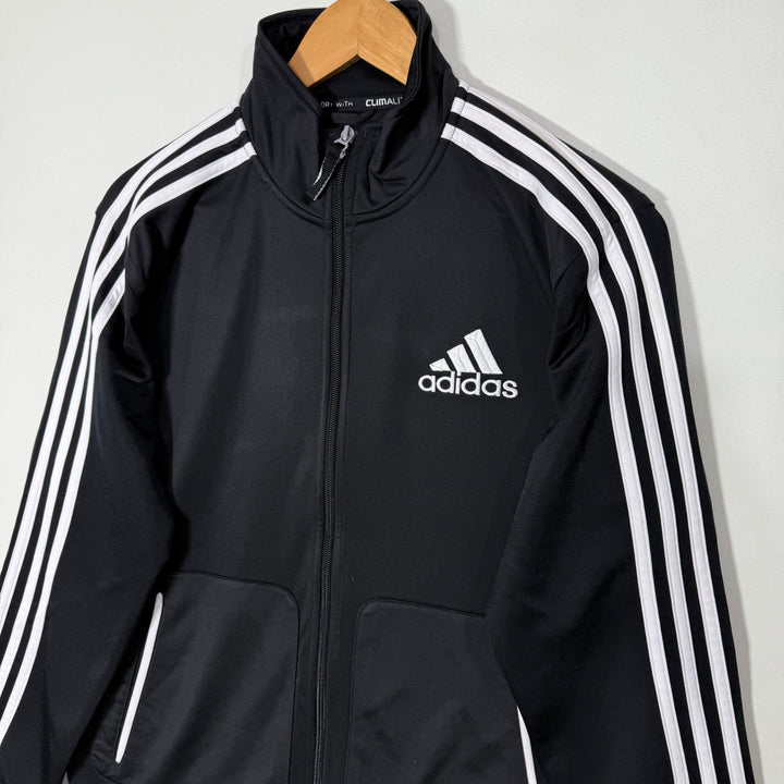 ADIDAS CLIMALITE SPORT JACKET INNER FLEECE BLACK COLOUR