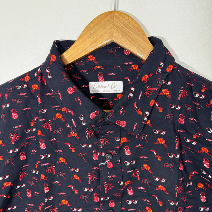 COTTON & CO HALF SLEEVES COTTON SHIRT BRAND NEW
