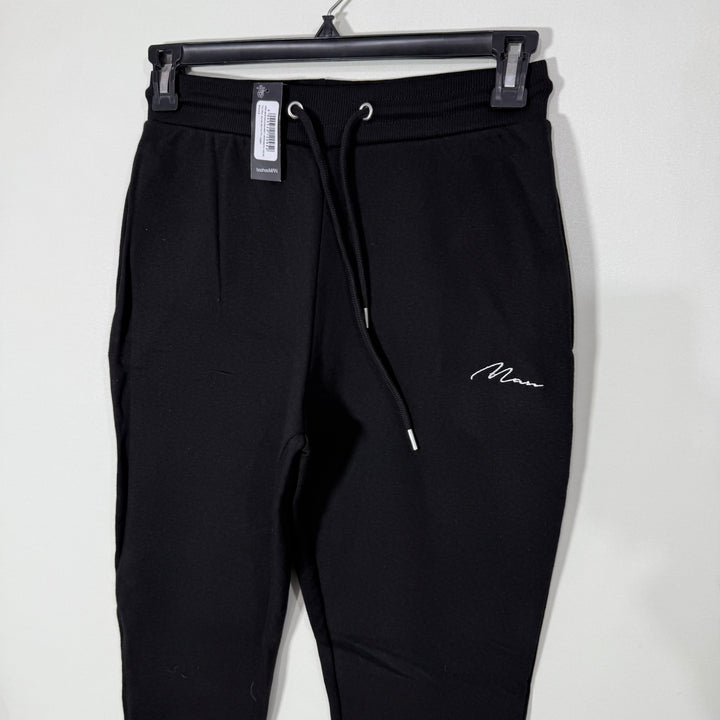 BOOHOOMAN SWEAT TROUSER INNER FLEECE BRAND NEW BLACK COLOUR
