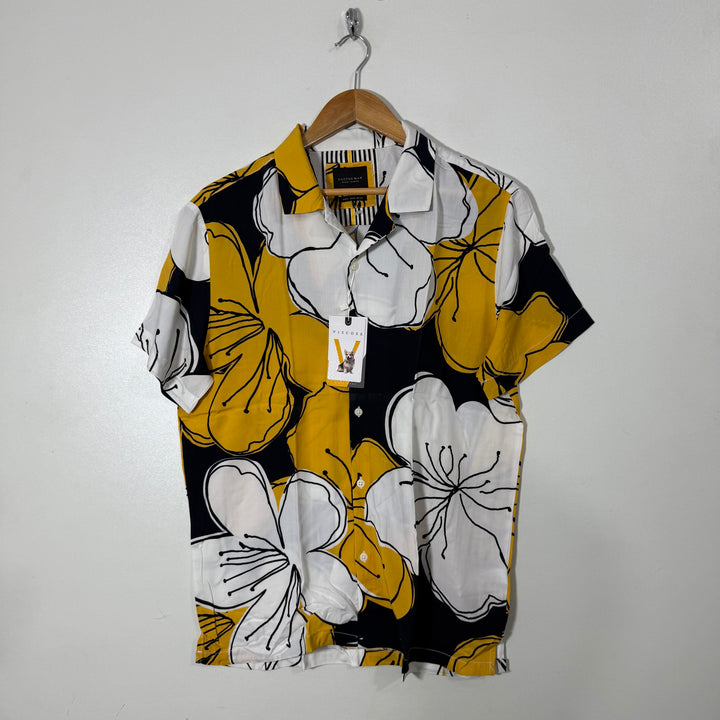 CACTUS MAN SAFARI COLLAR HALF SLEEVES HAWAI SHIRT BRAND NEW