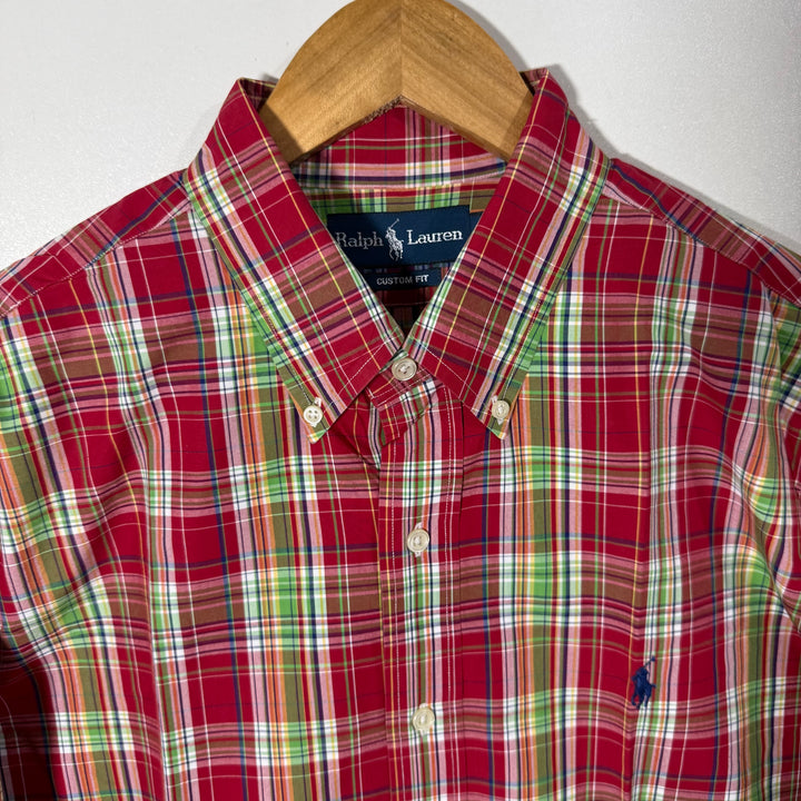 RALPH LAUREN POLO BUTTON DOWN COTTON CASUAL SHIRT