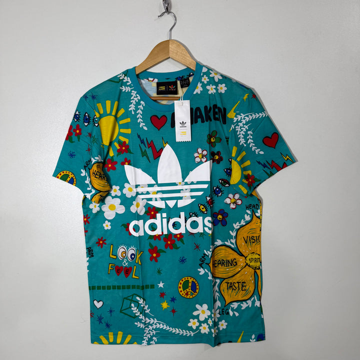 ADIDAS PRINTED COTTON TSHIRT BRAND NEW