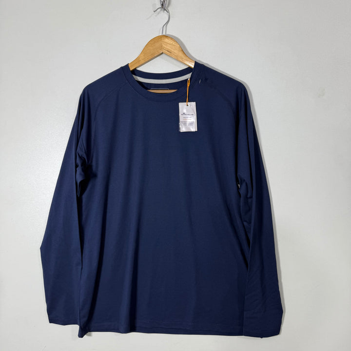 PETER MILLAR LONG SLEEVES SPORT TSHIRT BRAND NEW BLUE COLOUR