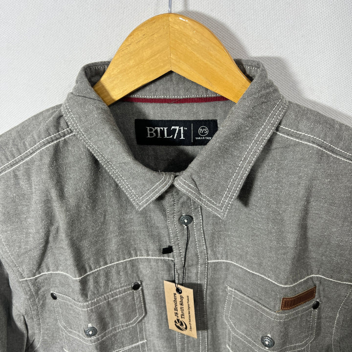 BTL71 DOUBLE POCKETS COTTON SHIRT