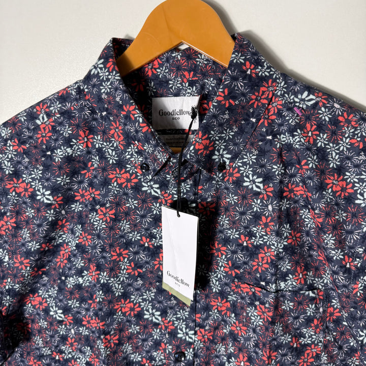 GOOD FELLOW & CO BUTTON DOWN HALF SLEEVES COTTON SHIRT BRAND NEW
