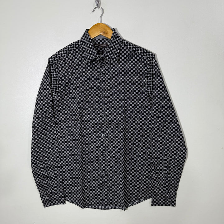 MICHAEL KORS SLIM FIT CASUAL COTTON SHIRT WITH STRETCH