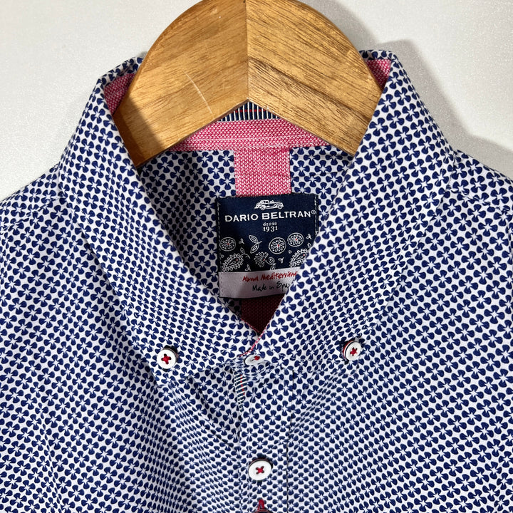 DARIO BELTRAN BUTTON DOWN CASUAL COTTON SHIRT