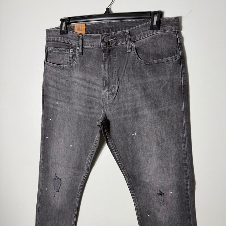LEVIS 512 SLIM FIT RIPPED JEANS BRAND NEW GREY COLOUR