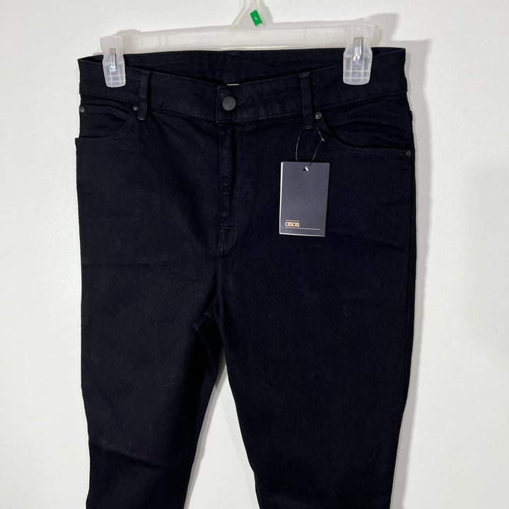 ASOS SKINNY FIT DENIM PANT BRAND NEW WITH STRETCH BLACK COLOUR