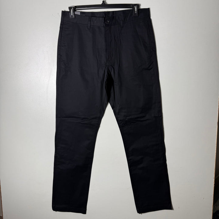 14 & UNION NON IRON COTTON CHINO PANT BRAND NEW BLACK COLOUR WITH STRETCH