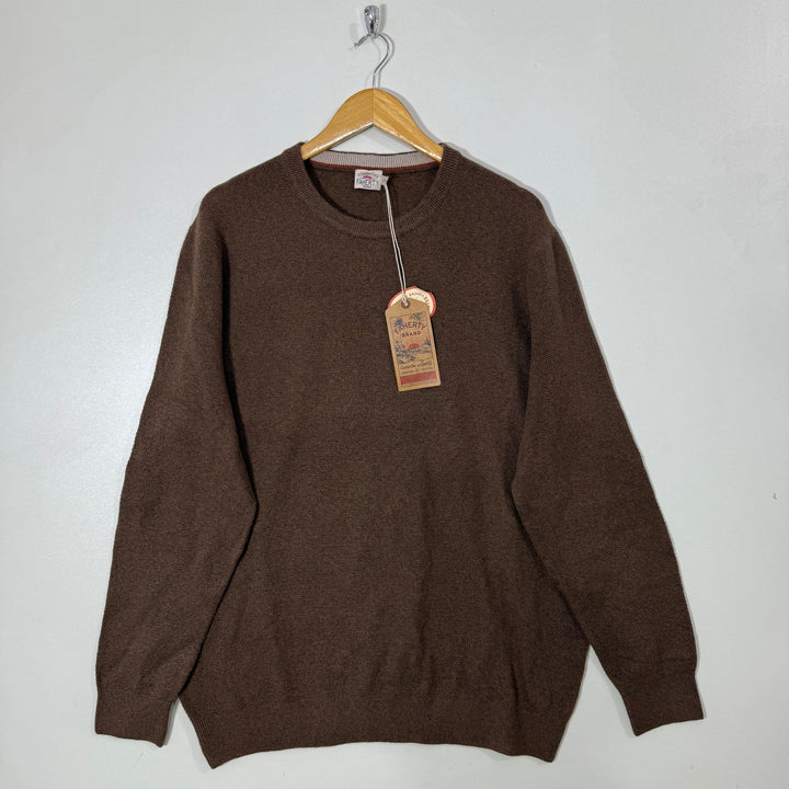 FAHERTY ORGANIC COTTON SWEATER BRAND NEW