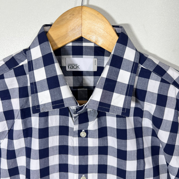 NORDSTROM RACK CHECKERED SHIRT