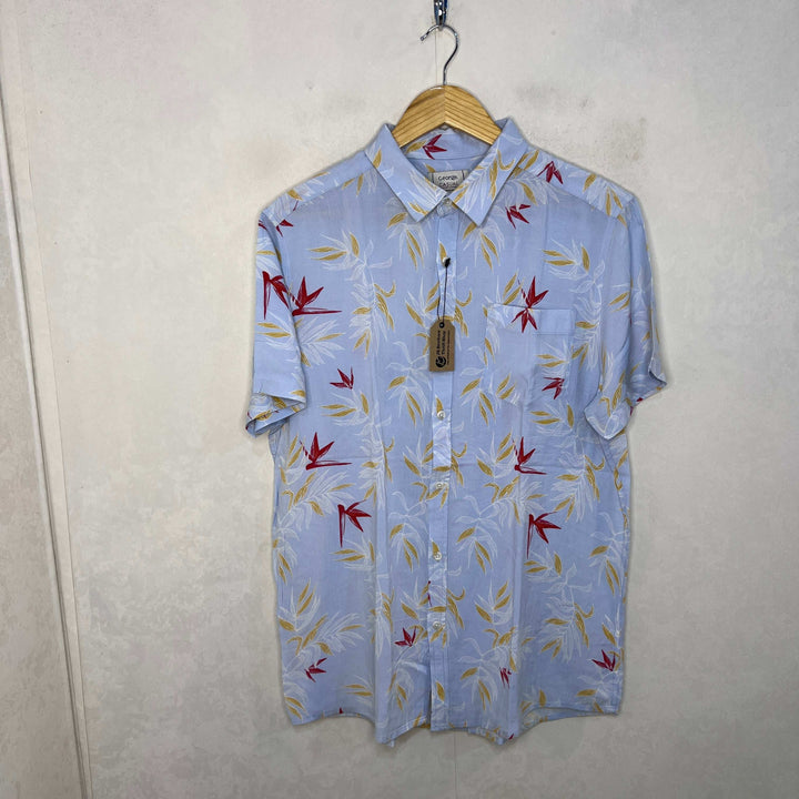 GEORGE HALF SLEEVES HAWAI SHIRT - JS BROTHERS 