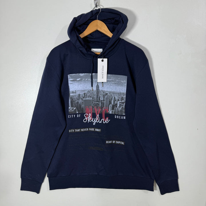 STOCK & HAWK SWEAT HOODIE BRAND NEW INNER FLEECE