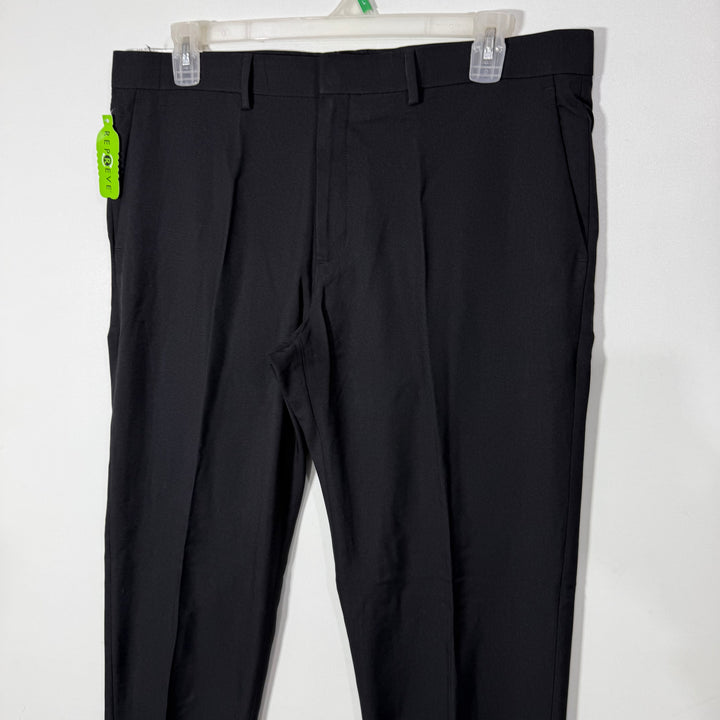 HAGGAR STRAIGHT FIT PREMIUM STRETCH DRESS PANT BRAND NEW BLACK COLOUR