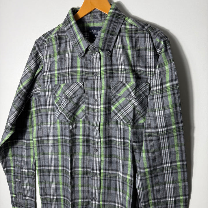 ARCHITECT DOUBLE POCKETS FLANNEL COTTON SHIRT BRAND NEW