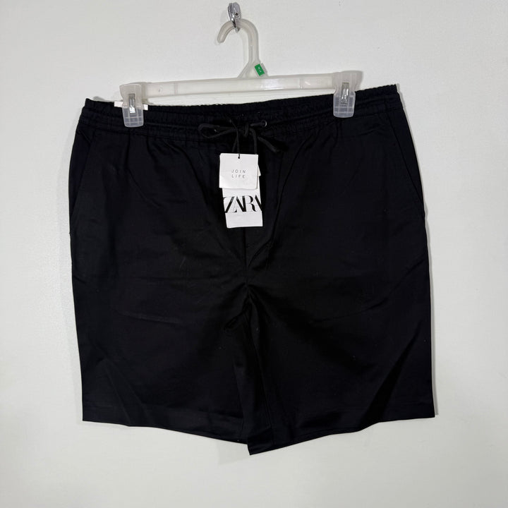 ZARA COTTON SHORT BRAND NEW BLACK COLOUR