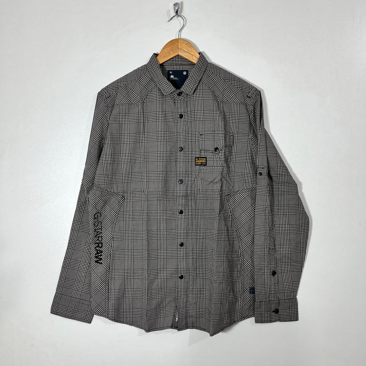 G STAR RAW CASUAL COTTON SHIRT