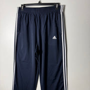 ADIDAS BAGGY FIT SPORT TROUSER INNER FLEECE BLUE COLOUR