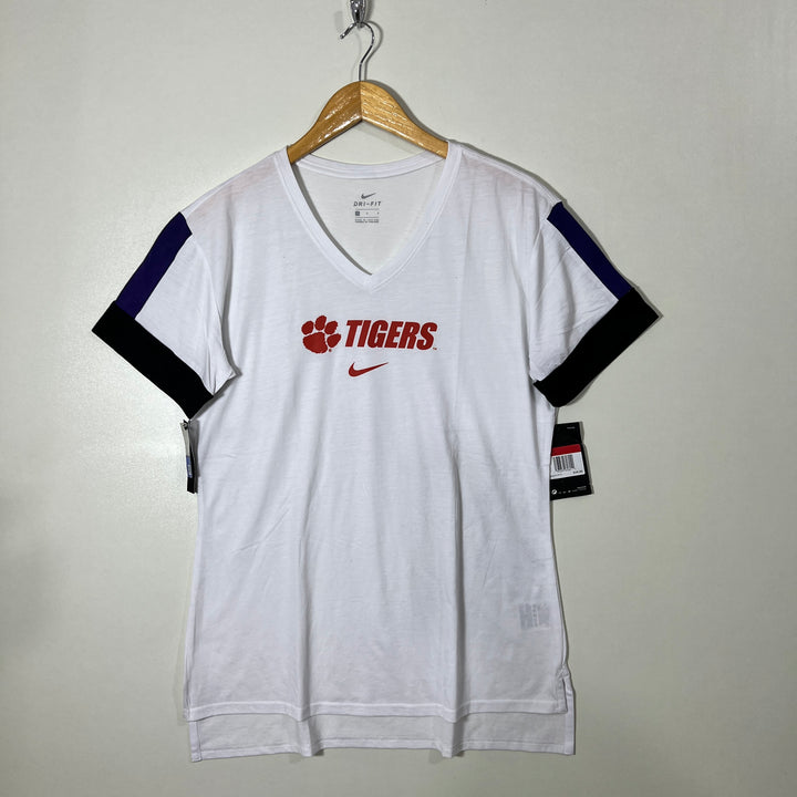 NIKE WOMEN V NECK COTTON TSHIRT BRA NEW
