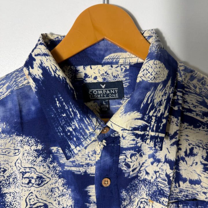 COMPANY EIGHTY ONE HALF SLEEVES COTTON SHIRT BRAND NEW