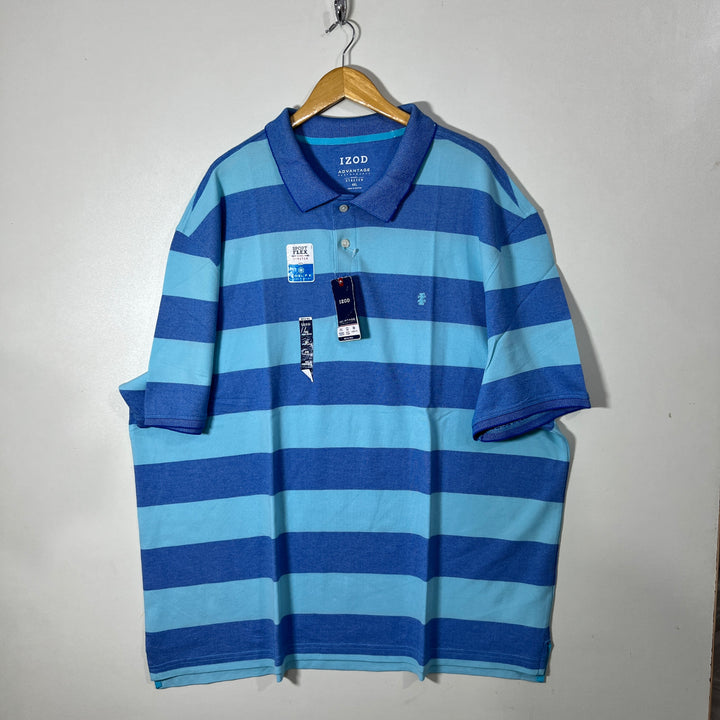 IZOD NATURAL STRETCH EASY CARE COOL FLEX COTTON POLO TSHIRT BRAND NEW