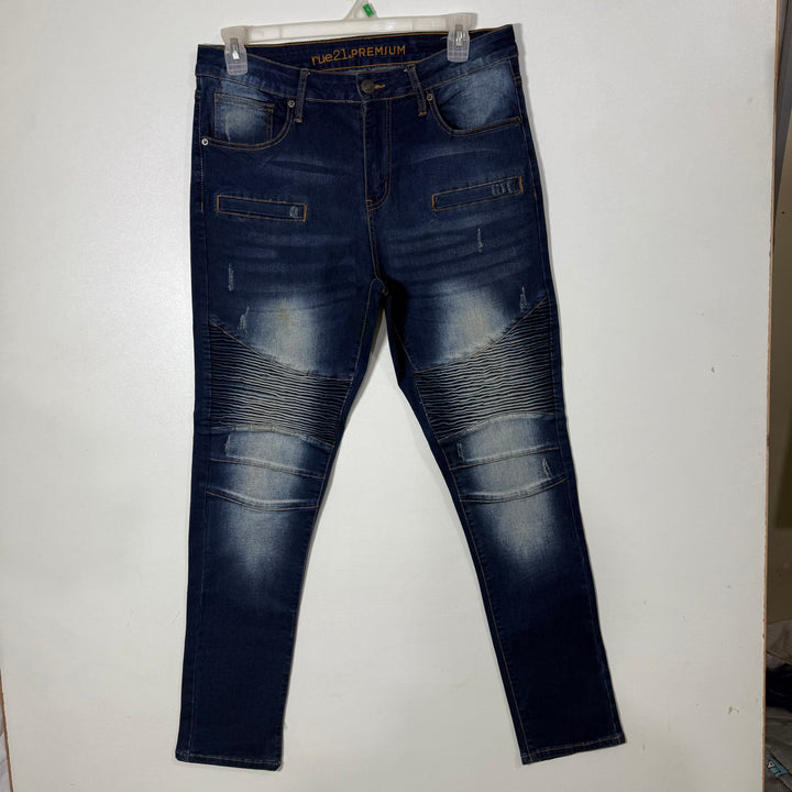 RUE21 SKINNY FIT RIPED JEANS WITH STRETCH