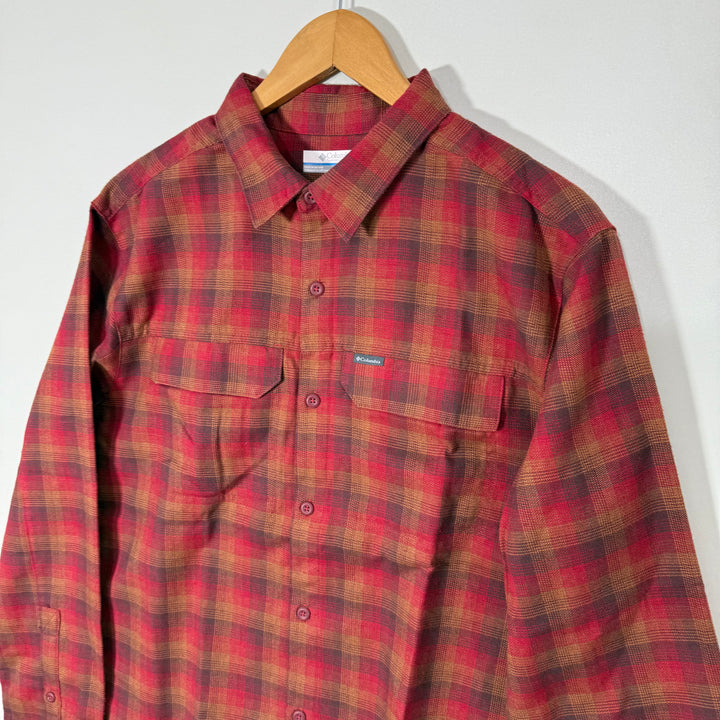 COLUMBIA DOUBLE POCKETS CASUAL COTTON SHIRT