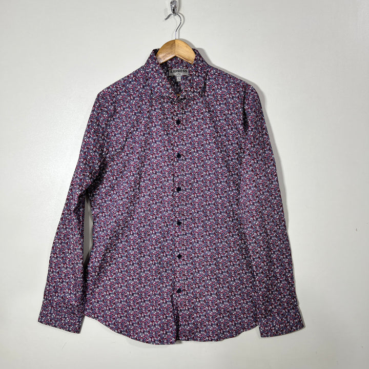 EXPRESS FITTED CASUAL COTTON SHIRT
