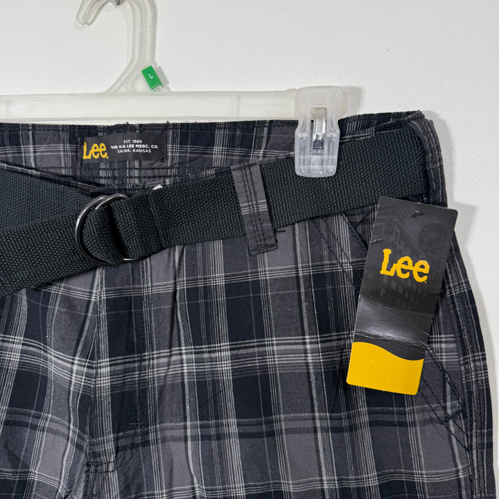 LEE CHECKERED CARGO COTTON SHORT BRAND NEW