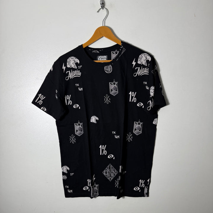 JOHN FRANK PRINTED  COTTON TSHIRT
