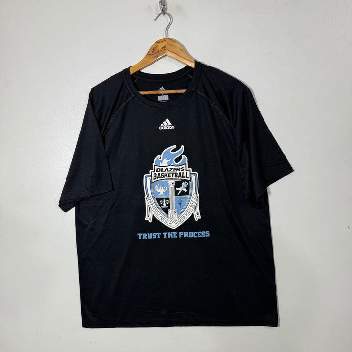 ADIDAS CLIMALITE SPORT TSHIRT BLACK COLOUR