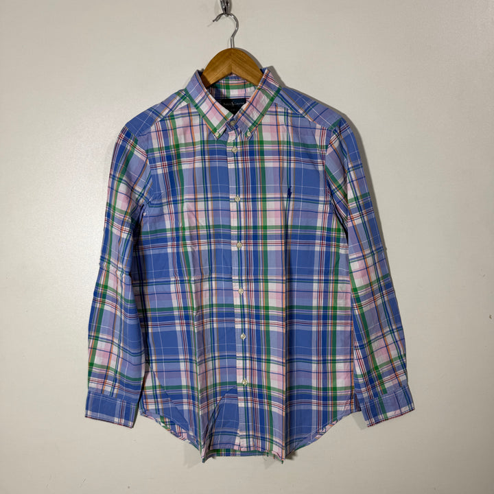 RALPH LAUREN POLO BUTTON DOWN CASUAL  COTTON SHIRT
