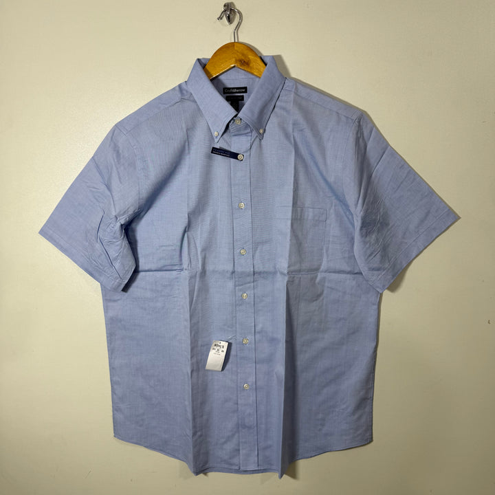 CROFT & BARROW BUTTON DOWN HALF SLEEVES COTTON BRAND NEW